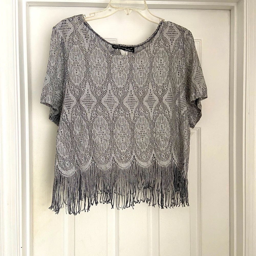 Vintage Sparkly Top